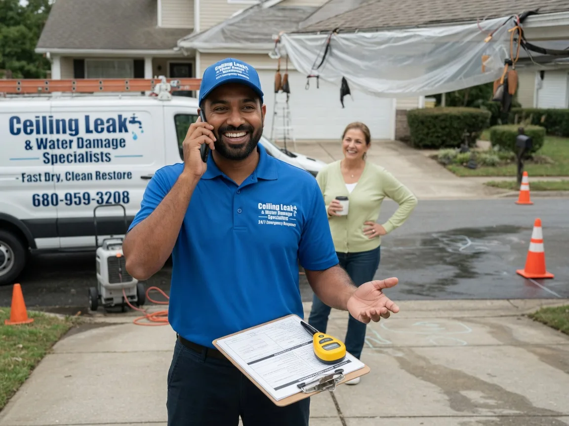 Ceiling Leak Cleanup Portal, GA FAQs